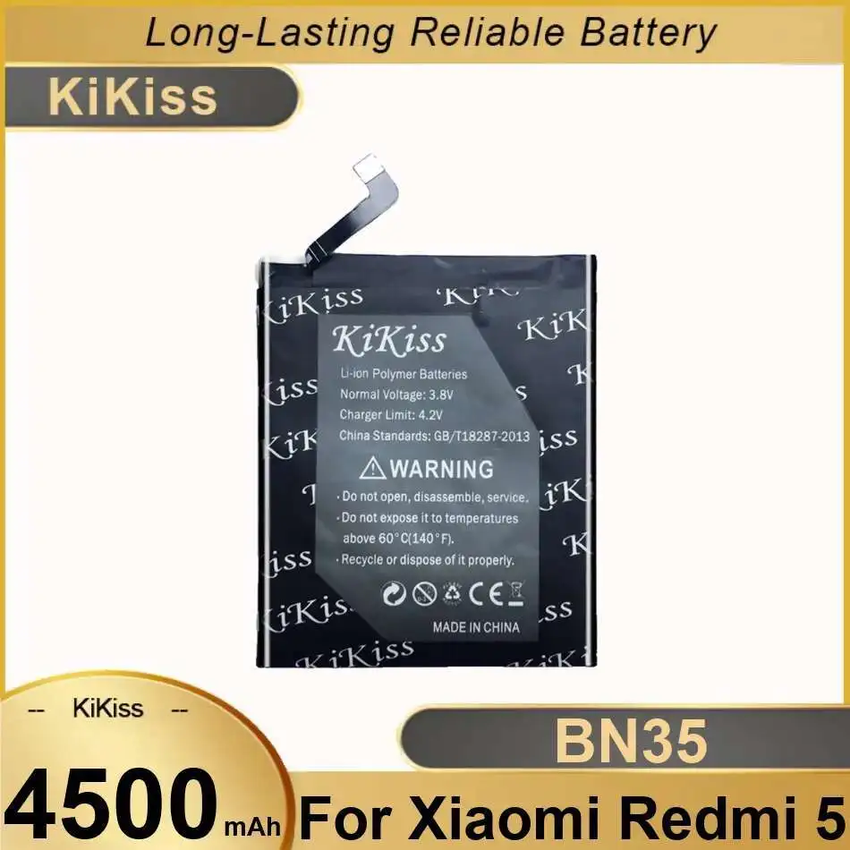 

For Xiaomi Redmi 5 Mobile Phone Battery 4500Mah High-Capacity BN35 Environmentally Friendly