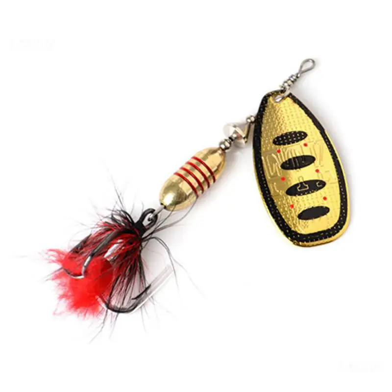 Bait Corrosion Resistance Equipped With Rotating Sequins Metal Bait Fake Bait Bionic Bait Lure Bait Strong Stability Flaky Shape