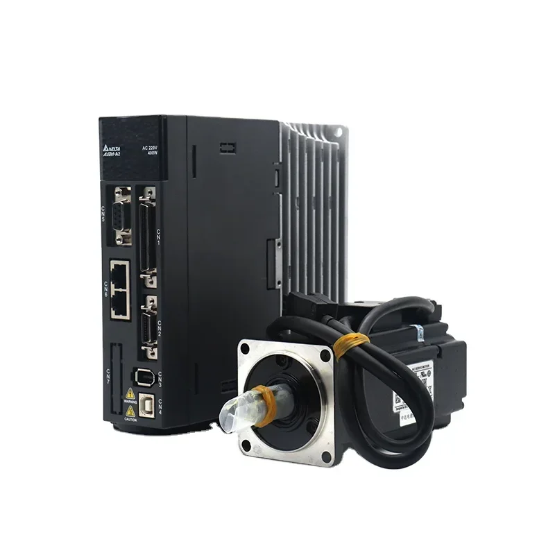 

DELTA AC servo 400W B2 1.27NM 3000rpm 60MM ASD-A2-0421M + ECMA-CA0604RS motor drive kit with 3m Cable
