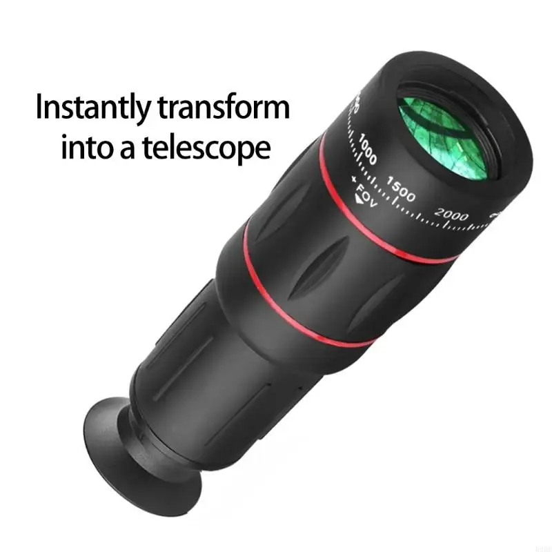 Magnifier Photography Lens 18X/28X/36X/64X Telephoto Lens with Mount Clip 896C