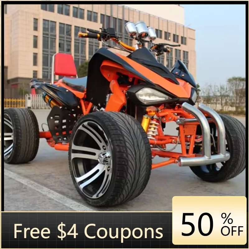 WB  High Performance Sport Design 2WD 250cc Chain Drive 4 Stroke Automatic Transmission Adult ATV Quad Motorcycle 4 Wheeler