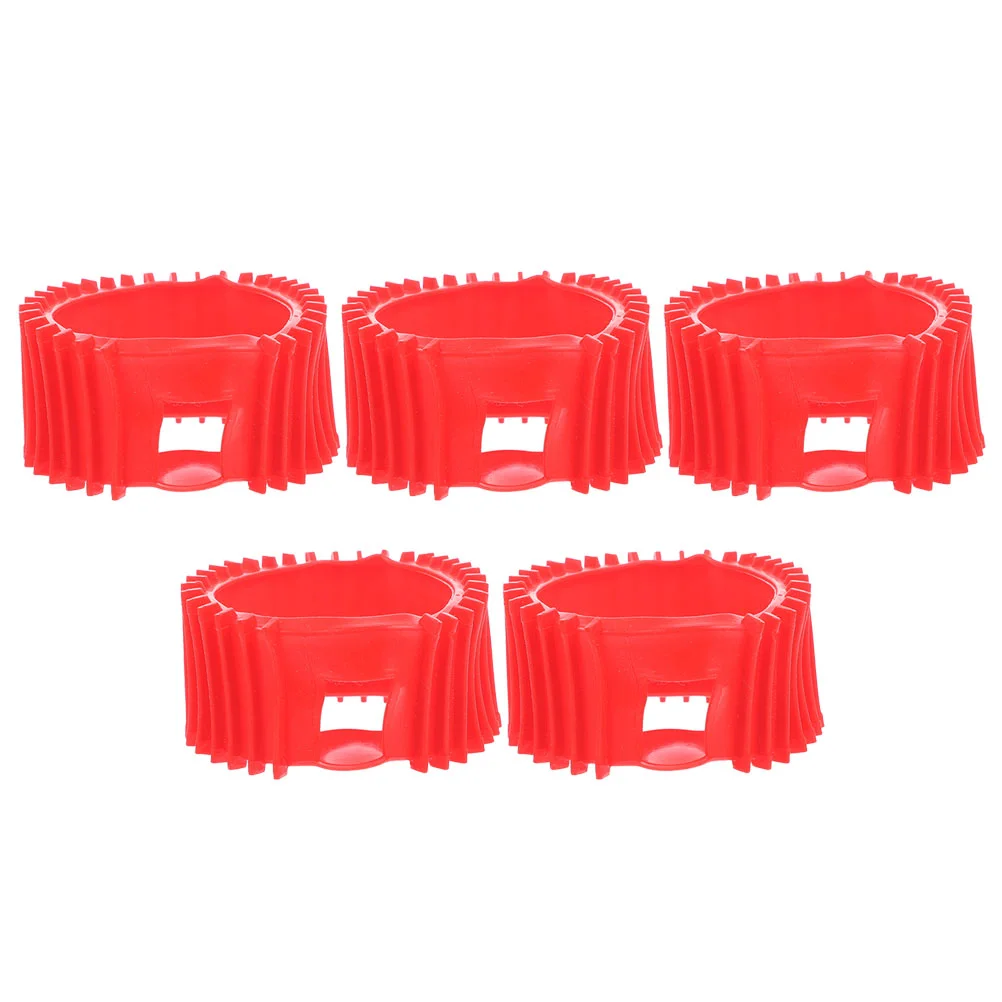 

5 Pcs Gas Meter Cover Adapter Gauge Boots Propane Tank Pressure Silica Gel Replacement Silicone Protector