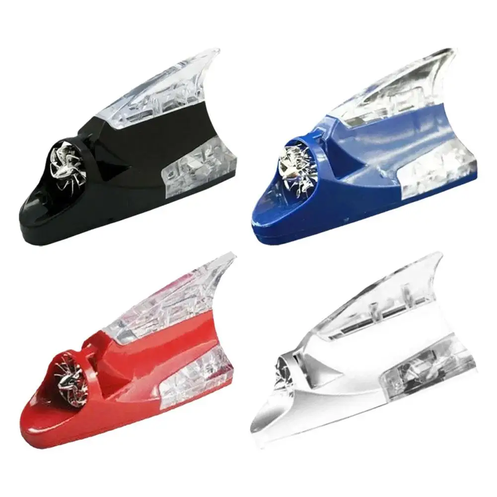 1pcs Wind Powered Car LED DayTime Running Light Auxiliary Lighting Rotation Fan Lamp Automobile Day Time Headlight