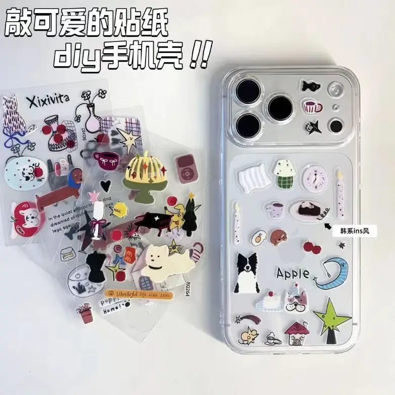 

Fruit Scrapbooking Stickers Waterproof Self Adhesive Cute Decals for iPhone Laptop DIY Decor In Stock