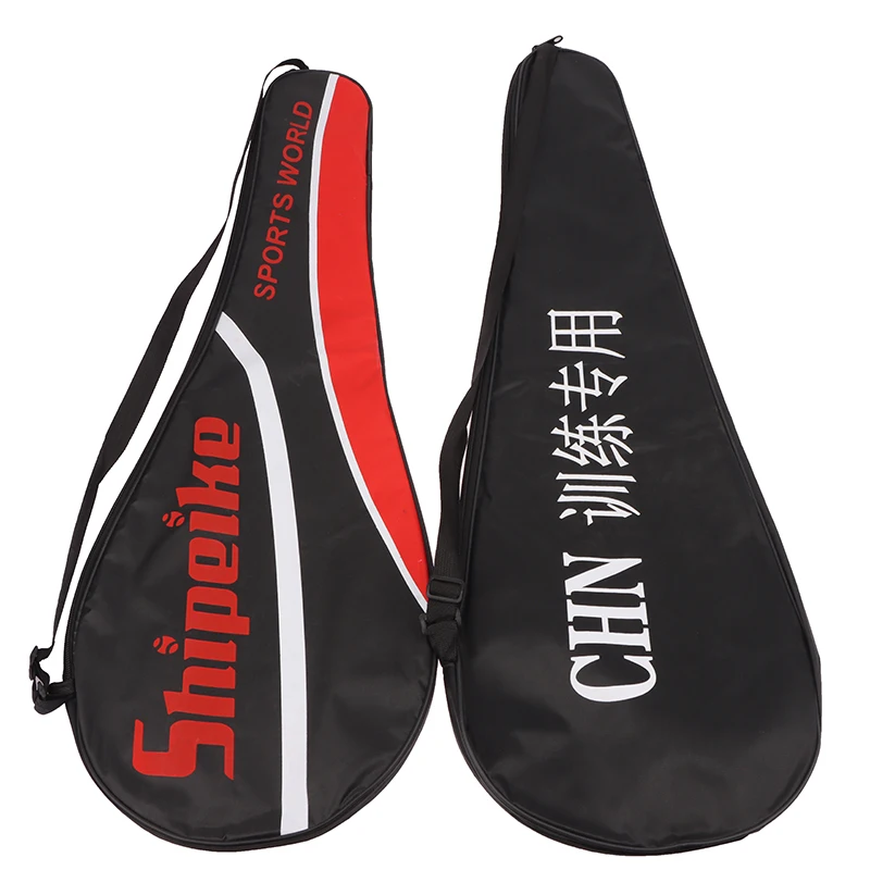 Badminton Racket Cover Racquet Shoulder Carrying Bag Tennis Case Pouch Storage Holder Oxford Cloth Rackets Protective Cover