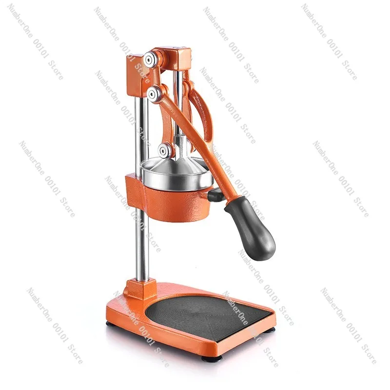 

Manual Juicer for Lemons and Oranges, Cast Iron Stainless Steel Hand Press, Tall Press for Fresh Juice Extraction at Home