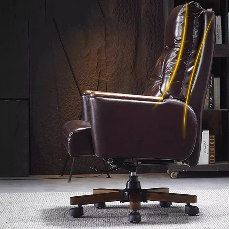 Nordic Designer Office Chair Bedroom Study Playseat Luxury Office Chair Comfortable Backrest Conference Mobilya Salon Furniture