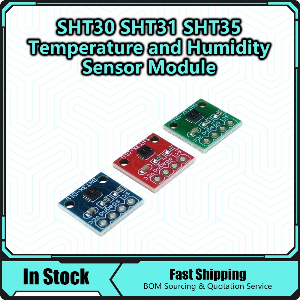 SHT30 SHT31 SHT35 temperature and Humidity sensor module I2C Communication digital DIS wide Voltage