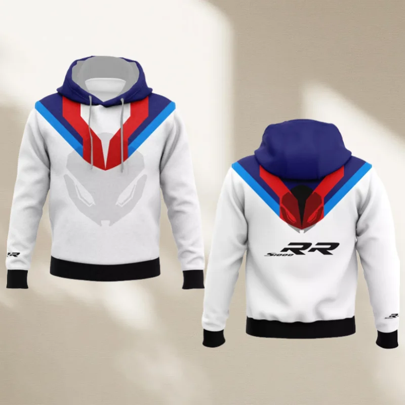 Für Motorrad Enduro Off-Road Racing Mantel Herren Pullover Kapuzenpullover Weich bequem winddicht lässig 3D-Druck Sweatshirt