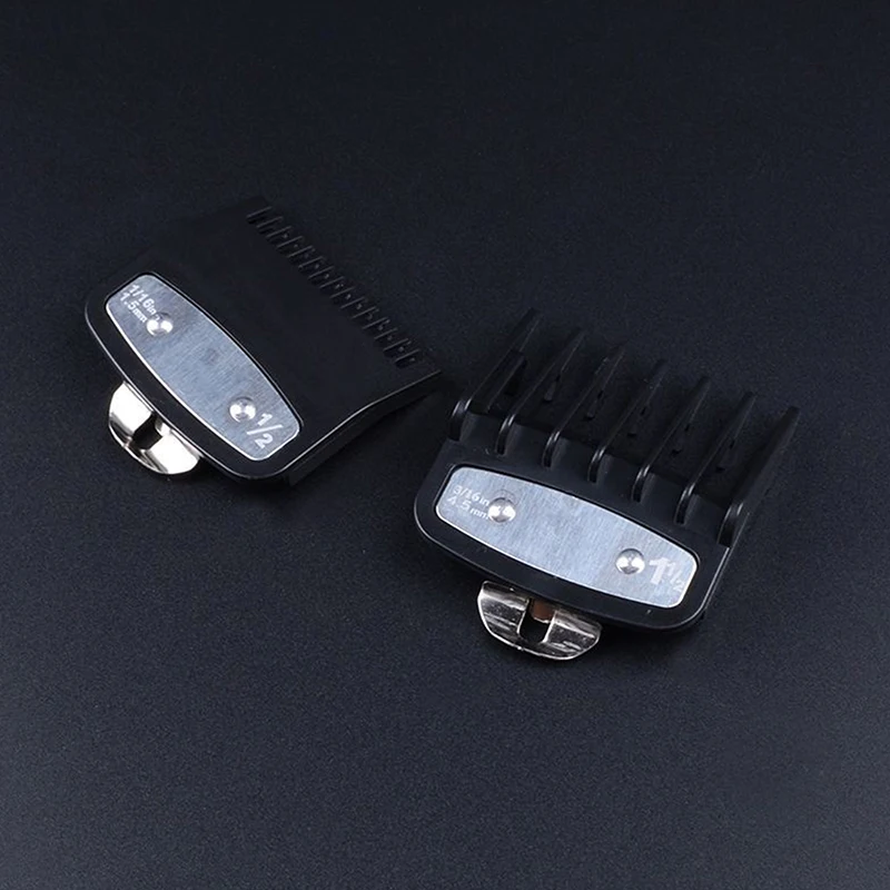 2 قطعة مرفق متوافق 1.5 مللي متر 4.5 مللي متر مقص الشعر الحرس دليل أمشاط المتقلب أدوات القطع أدوات التصميم #3