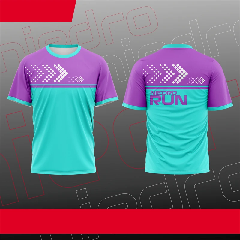 Fashion Running Sports T Shirts Summer Quick Dry Outdoor Fitness 3D Printed T-shirts Trend Oversized Breathable Tracksuit Tees