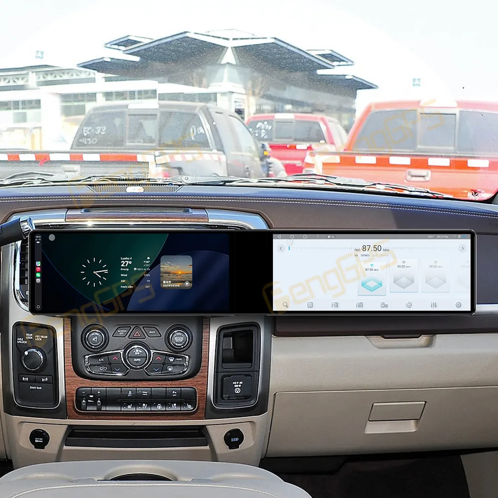 

Сенсорный автомобильный радиоприемник для Dodge Ram 2013-2019, Android GPS, мультимедийная система, автомагнитола, стереоприемник, головное устройство