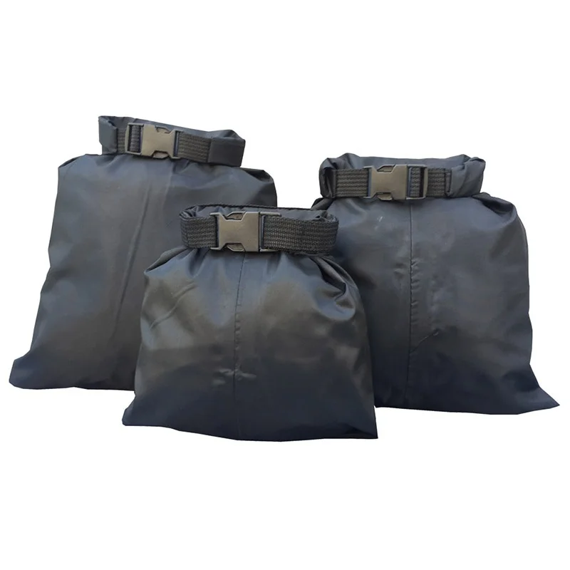 Paquete de bolsa seca impermeable para natación, Rafting, Kayak, río, Trekking, navegación flotante, canoa, resistencia al agua, Juego de 3 piezas