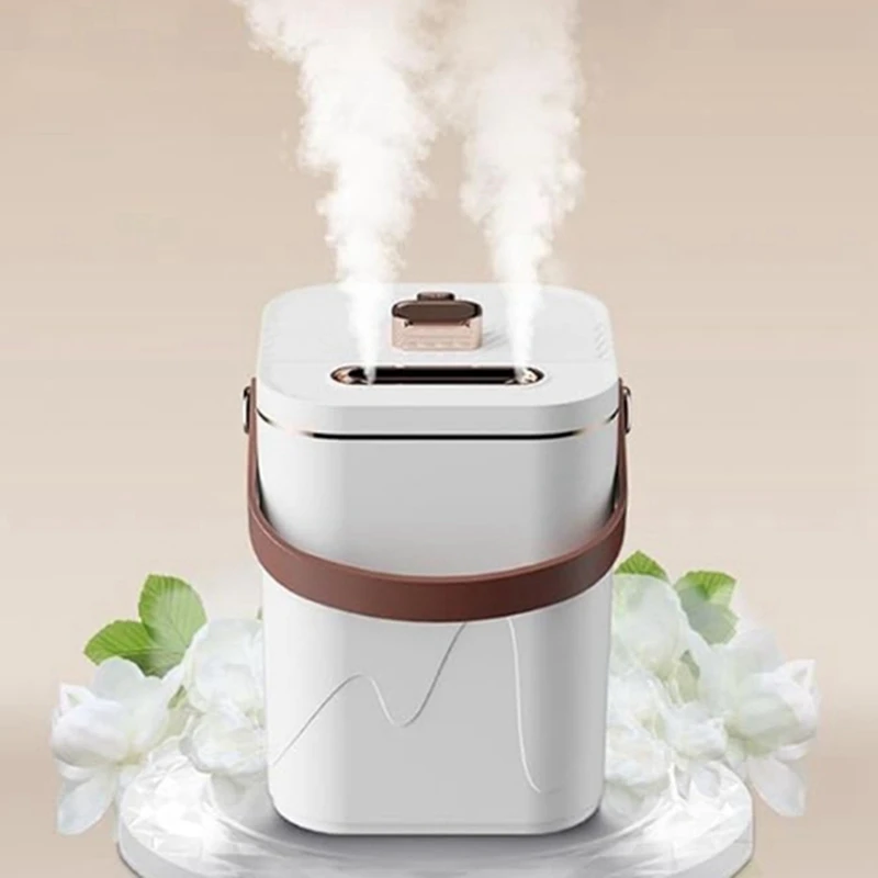 Portable Desk Humidifier 1800Ml Cool Mist Humidifier Humidifier For Home Bedroom Office Plants Double-Head Spray