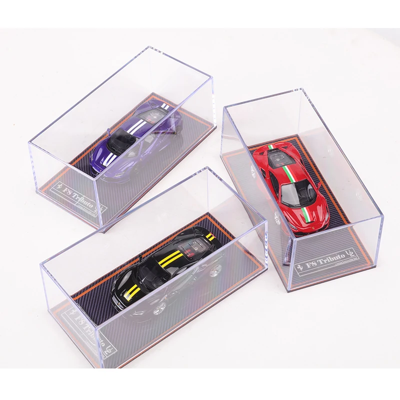 Diecast 1/64 Scale Ferrari Novitec F8 Resin Car Model Limited Edition Ferrari Car Model Collectible Toy Simulation Gift Display