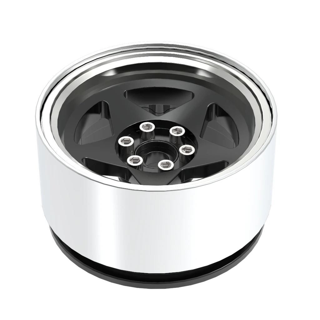 시뮬레이션 타이어 휠 클라이밍 자동차 휠 허브, 2.2 인치, 4 개