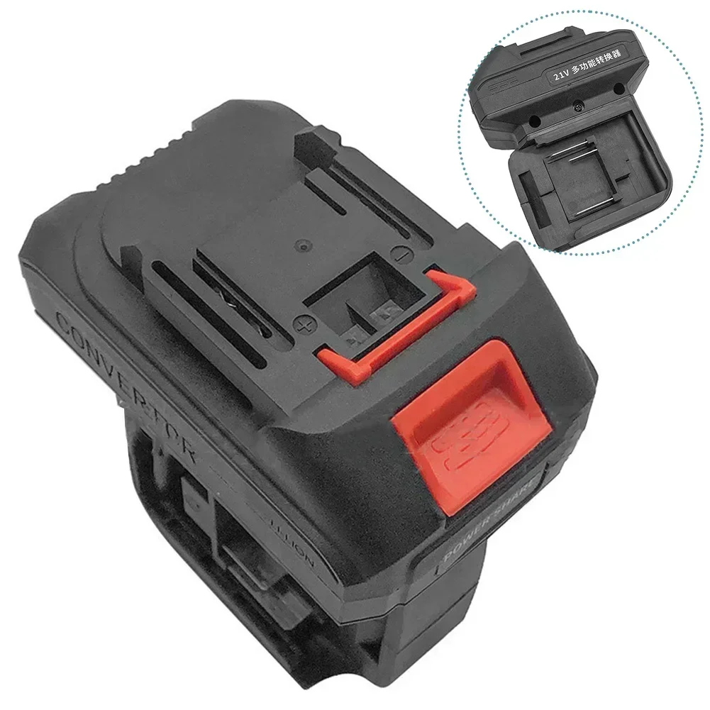 1pc 2 In 1 Battery Converter For Impact Drill Wrench Screwdrivers Worklight Accessories For 18V Electrial Tool