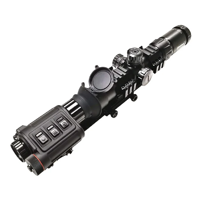 PFN640+ V2多機能サーマル単眼鏡サーマルスコープハンドヘルドSR-25サーマルイメージャー（WiFi搭載、ハンティング用）