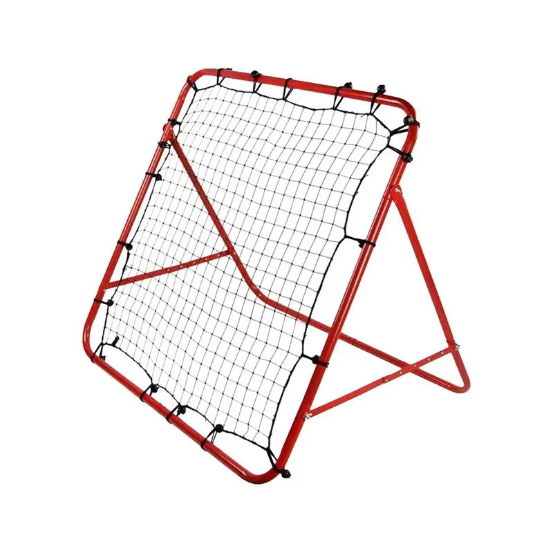 Soccer Rebounder Net Folding Football Practice Mesh Bounce Back Net Bounce Board For Kids Volleyball Rebounder Net For Two Kids