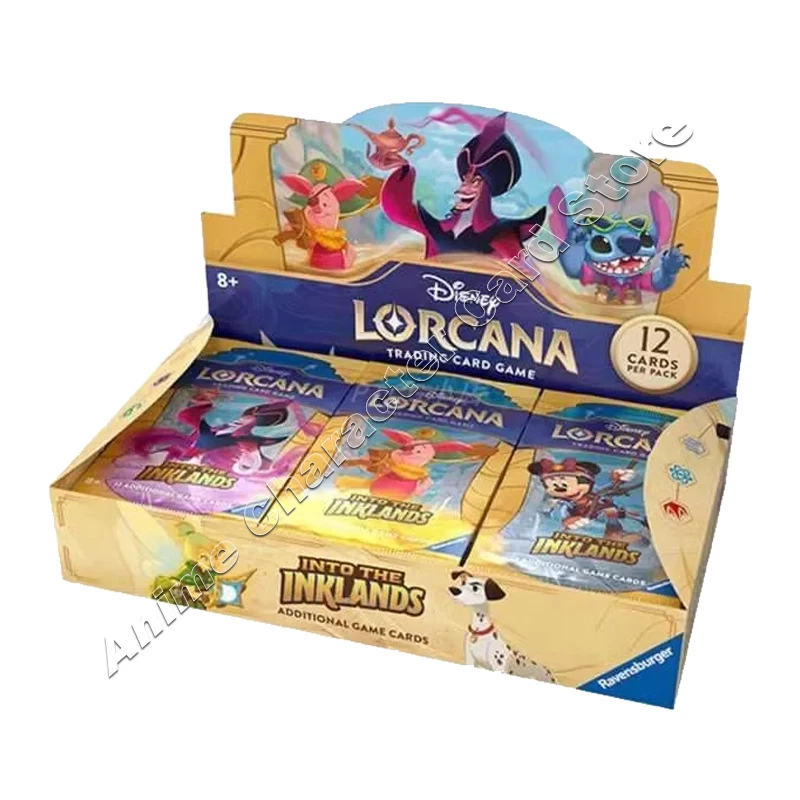 Disney Card TCG English original Lorcana Cards Chapter 1 Flood Origin Ink-Land Ursula Supplement box Child Birthday Hobby Gifts