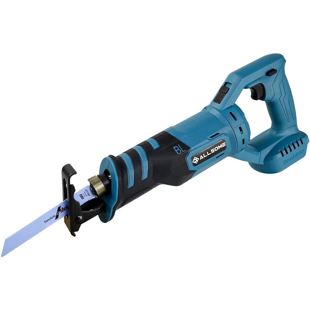 Imagem -04 - Brushless Reciprocating Viu Ajustável Três Modos de Orientação Corte Serra Elétrica para 18v Makita Bateria de Lítio 21v
