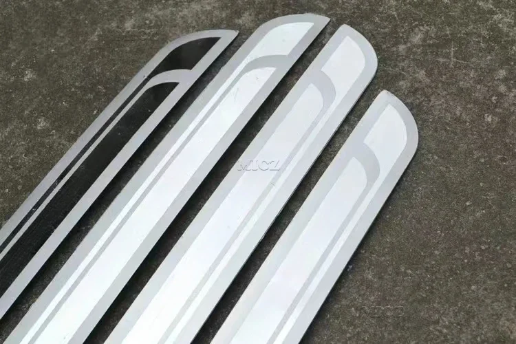 For Peugeot 206 207 208 307 308s 2008 3008 406 408 508 Stainless Steel Door Sill Plate car accessories 2008-2017 car styling