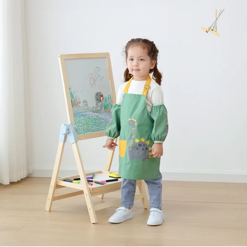 

Kids Apron Waterproof Bibs Boys Girls Children's Drawing Apron Art Painting Apron for Smock Kindergarten Apron Oversleeve