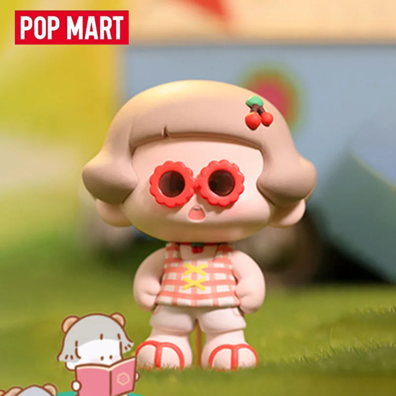 Popmart Little Cookie Girlfriends Series Guess Bag Original Toys Doll Cute Anime Figure Desktop Ornaments Collection Gift