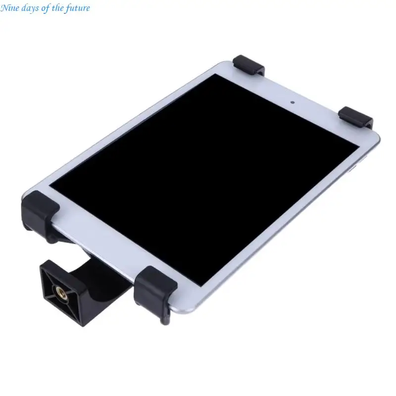 Support téléphone pour appareil photo pliable léger rotatif, mâchoire serrage réglable, Base antidérapante pour une