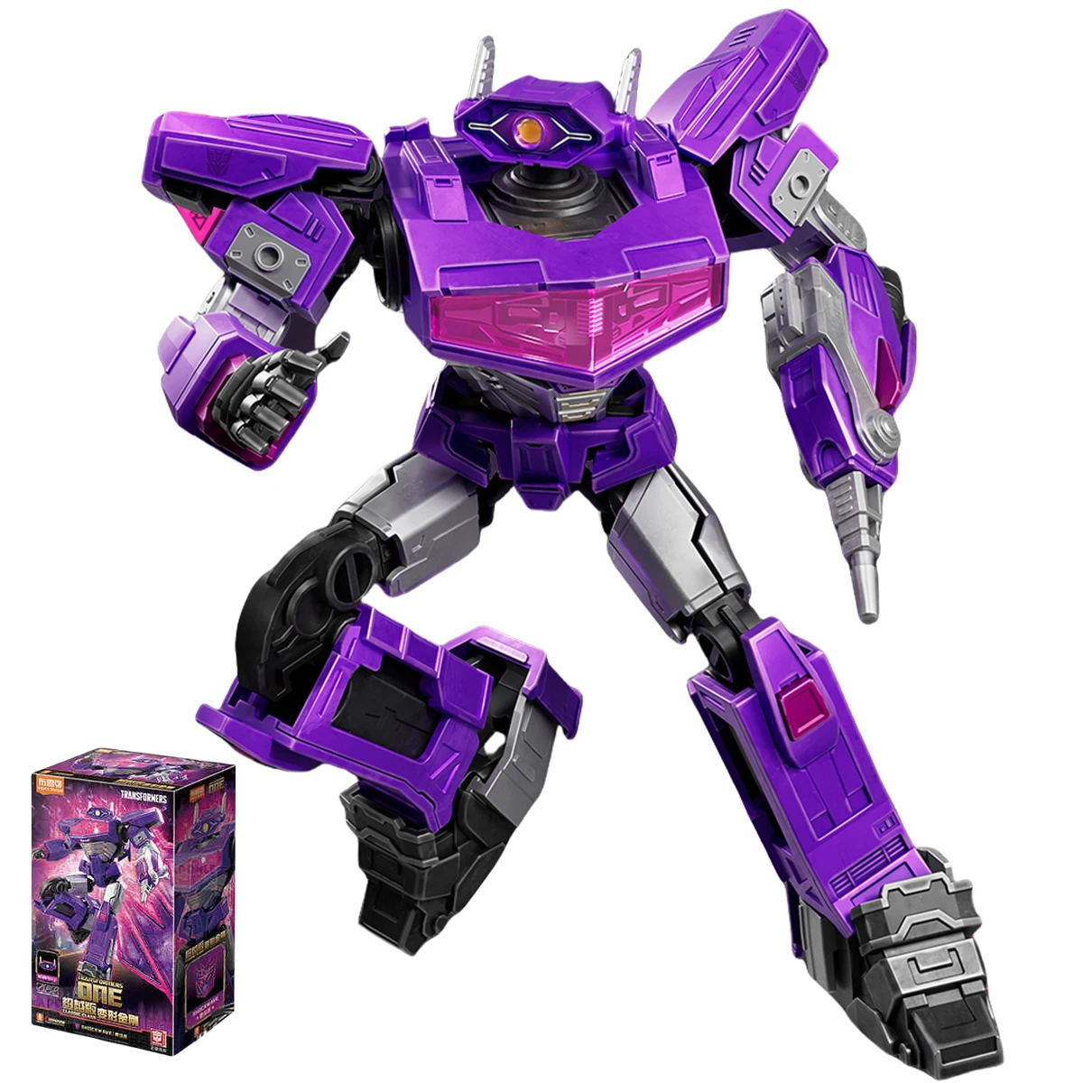 

HiPlay Blokees Champion Series Transformers One - Shockwave/Shockblast Assembly Model Kits