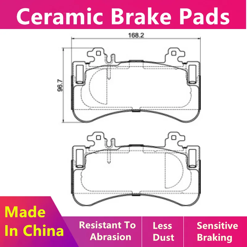 Ceramic Front Brake Pads 59121 For Mercedes Benz Eqe 350 500 4matic Electric Car/Auto Parts