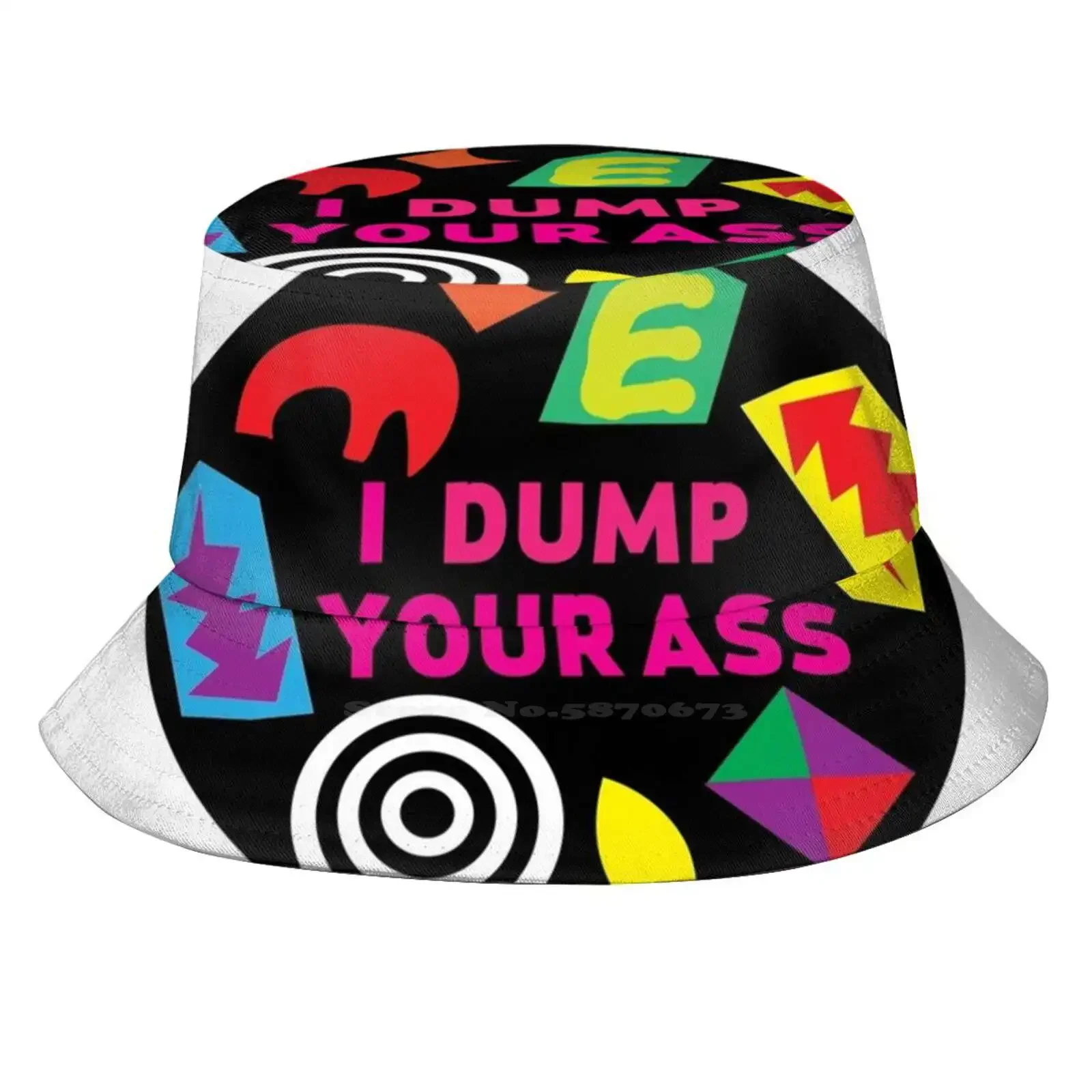 I Dump Ur - Causal Cap Buckets Hat Season 3 Eleven Eleven Romper