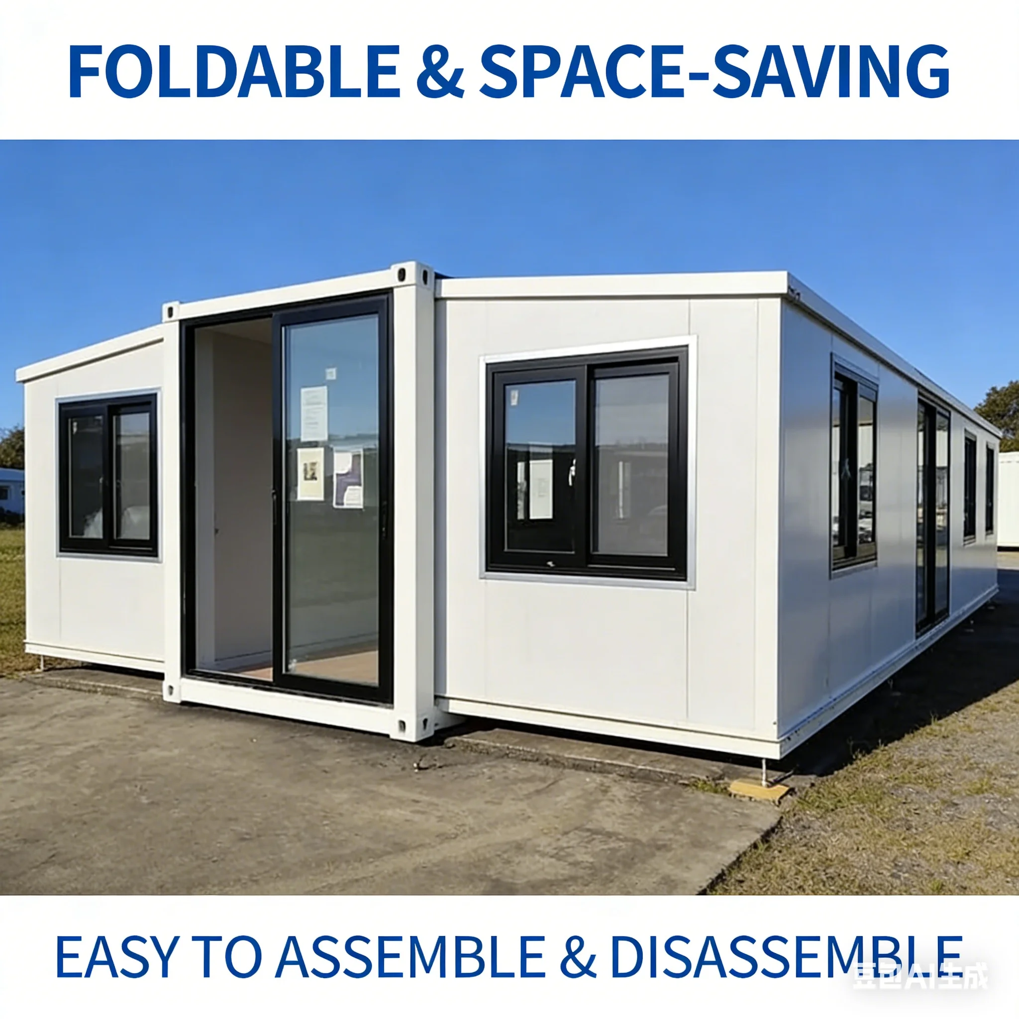 40ft Expandable Wing-Type 3 Bedroom Luxury Movable Container House Prefab Modern Mini Modular Home
