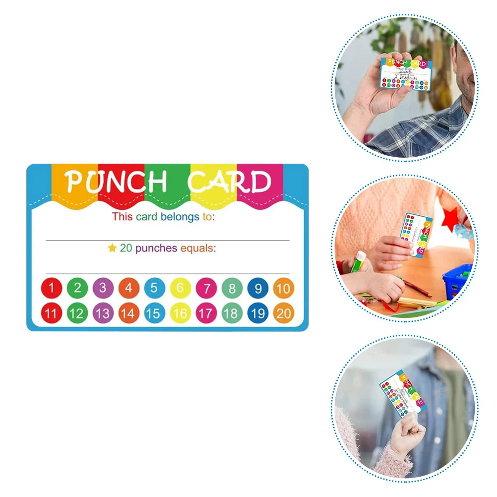 Business Punch Cards Behavior Rewards Paper Classroom Must Haves Awards Loyalty