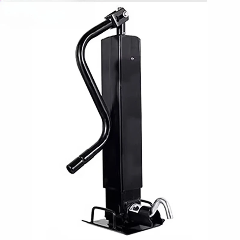 Square tube heavy duty trailer jack 12,000 pounds 5.4 tons RV truck hand crank bracket accessories