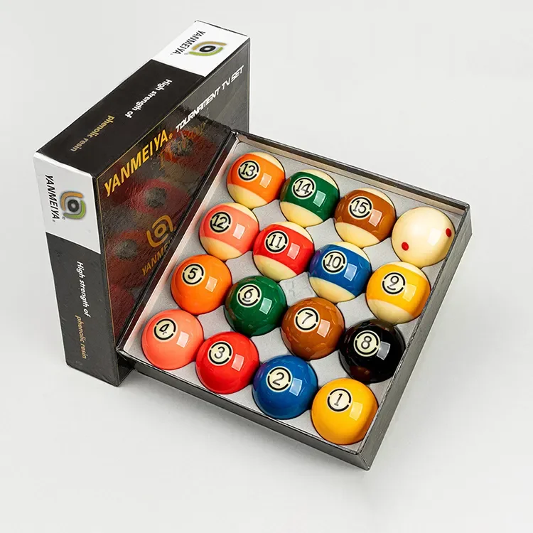 High Quality and Durable Billiard Balls Set Glossy Finish, Excellent Feel, Crisp Sound Ideal for Cue Sports