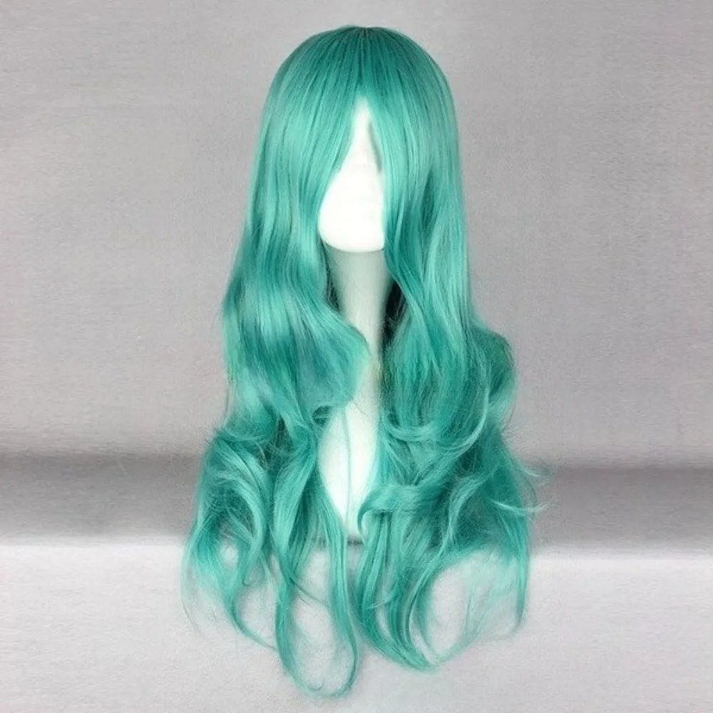 Bleach Neliel Tu Oderschvank 가발 의상 녹색 가발 여성용 할로윈 파티 소품
