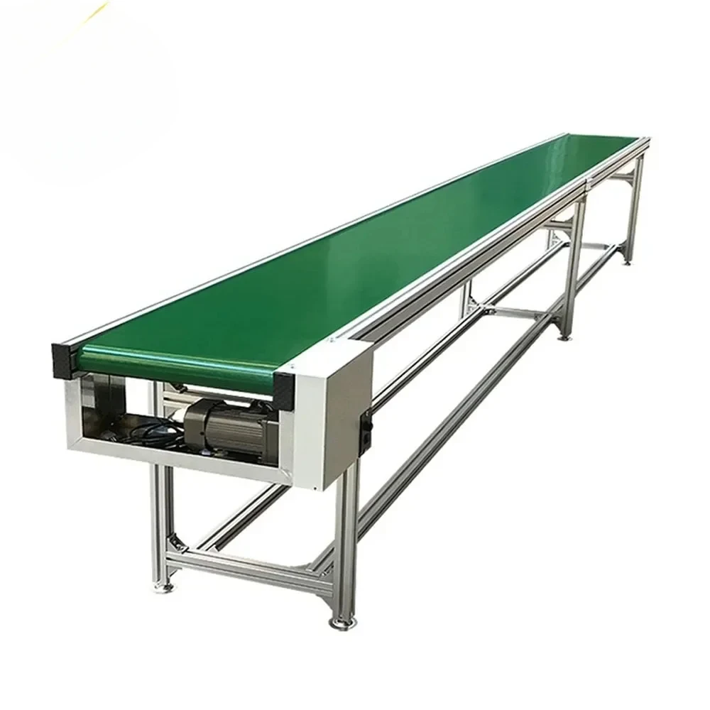 Chinese Manufacturer Customize PVC Belt Conveyor Powered Belt Conveyors Production Line With Adjustable Speed HOT SALE