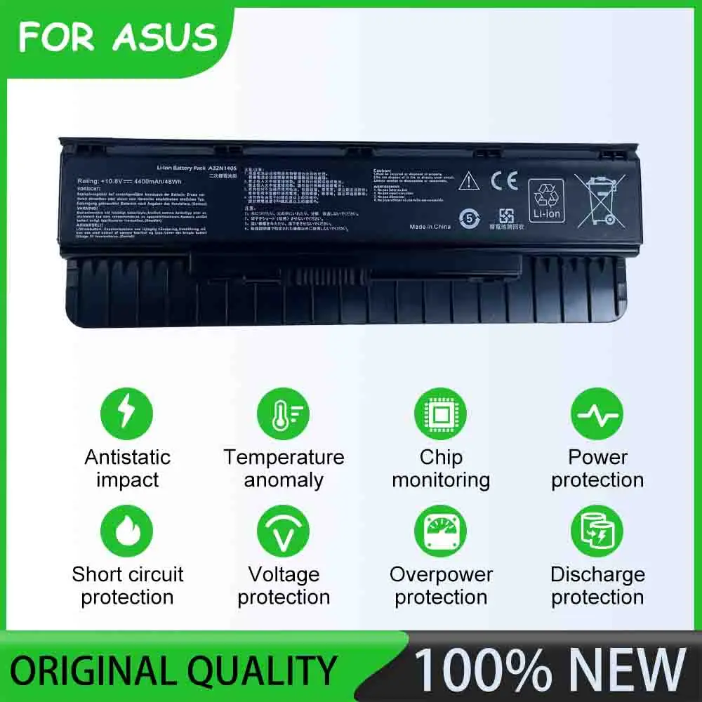 10.8V  5200mAh A32N1405 Laptop battery For ASUS GL771 Series ASUS GL771J Series ASUS GL771JM Series  ASUS ROG GL771 Series