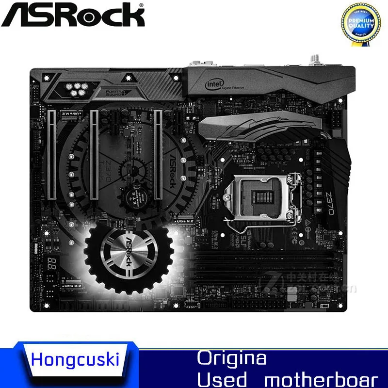 For ASRock Z370 Taichi Original Used Desktop 1151 Motherboard Z370 Socket LGA1151 DDR4 SATA3 USB3.0 M.2