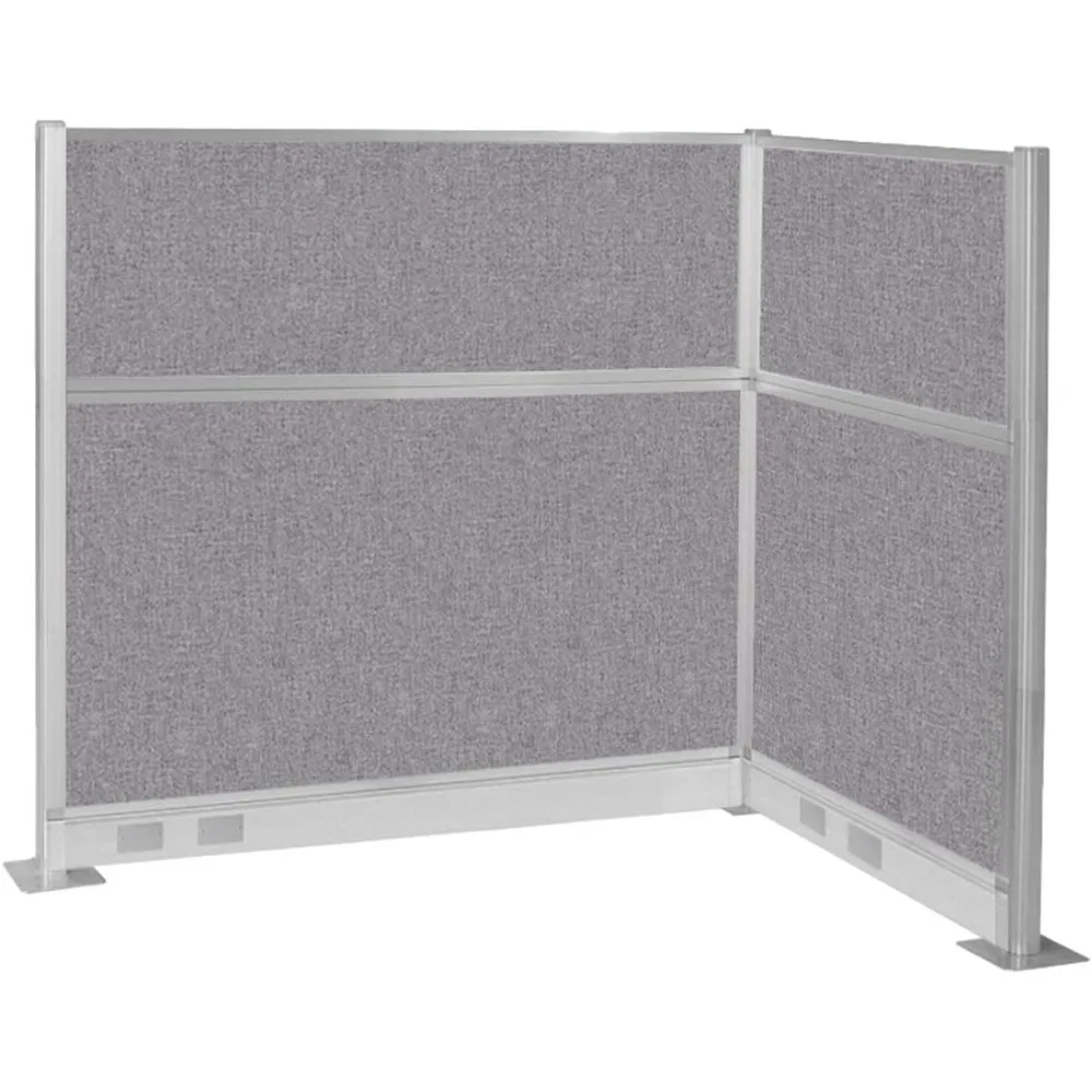 Pre-Configured Hush Panel Electric Cubicle,Workstation Divider Walls | Cubicle Privacy Panels,Office Partition Walls