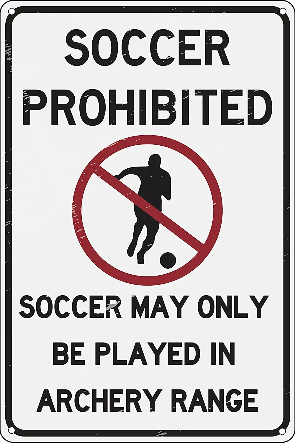 Soccer Prohibited 12