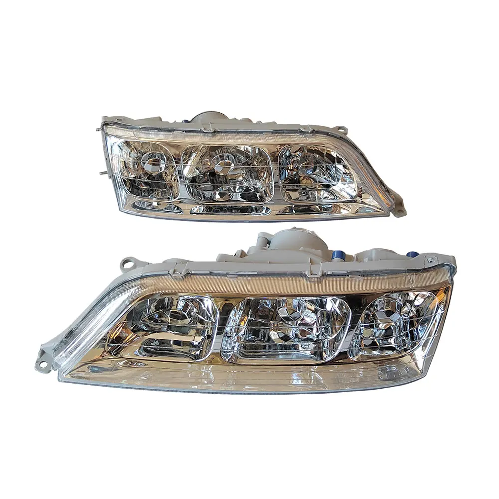 A Pair Car Headlight Crystsal Lens Total For Toyota Mark II GX100 GX105  JZX100 JZX101 JZX105 1996 to 2000 1JZGE 2JZGE 1GFE