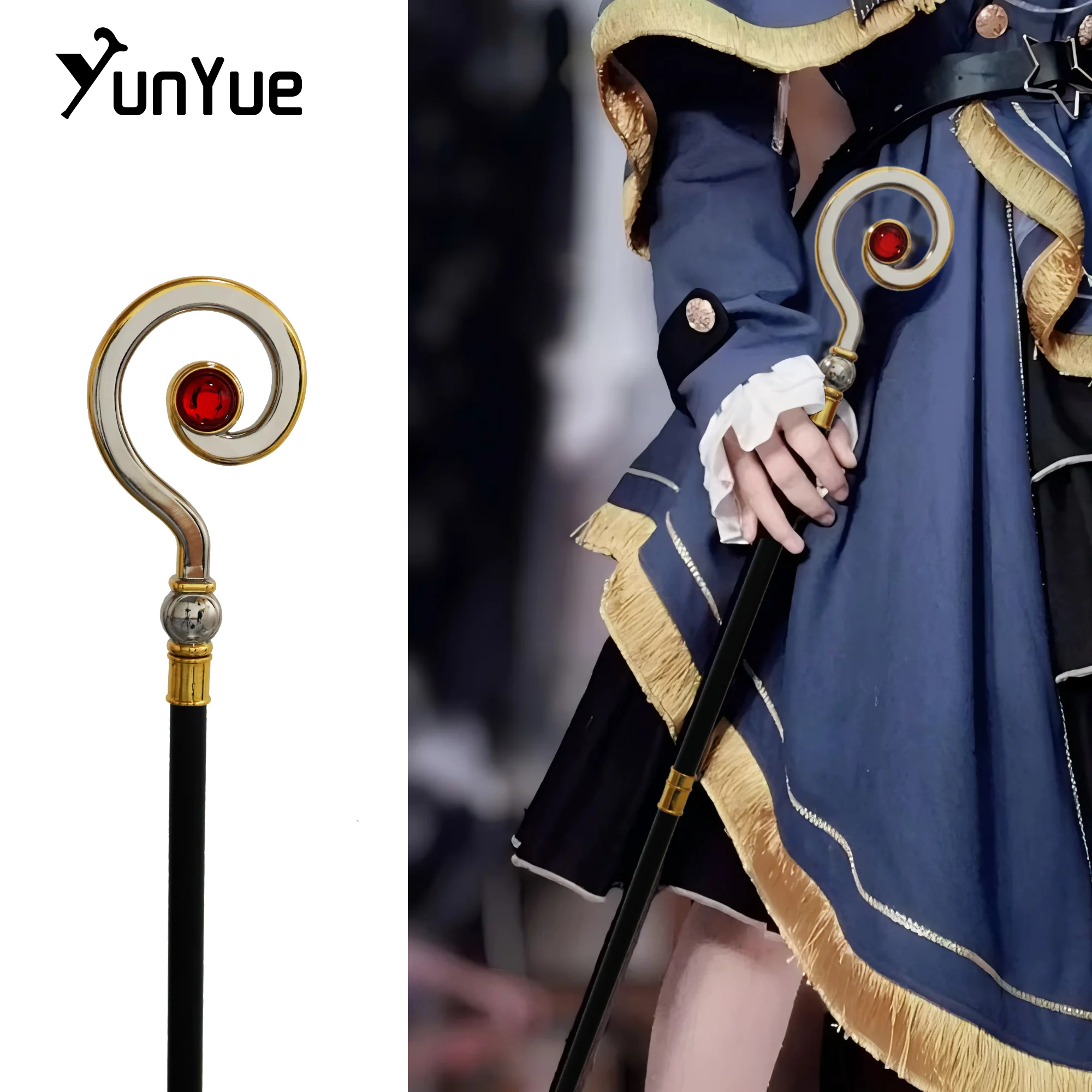 

Винтажная трость с рубином из белого золота, коллекция джентльменов, элегантная трость, реквизит для косплея, вечерние трость