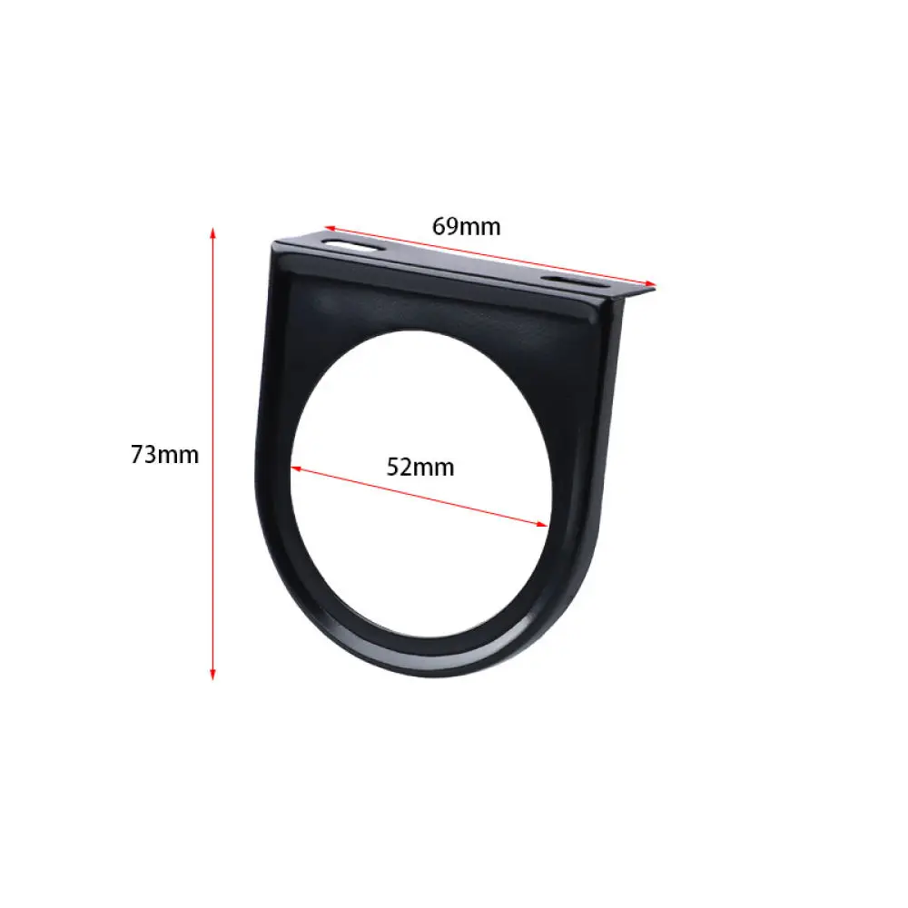 52mm Automotive Gauge Pod Holder Dashboard Mount Bracket For Car Interior Modification Black Cup Stand Triple Double Single