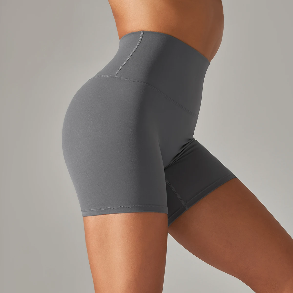 Frauen Yoga Legging Shorts Schnell Trocknend Radfahren Workout Gym Shorts Squat Proof Hohe Taille Fitness Engen Shorts Sport Kurze – Detail 16