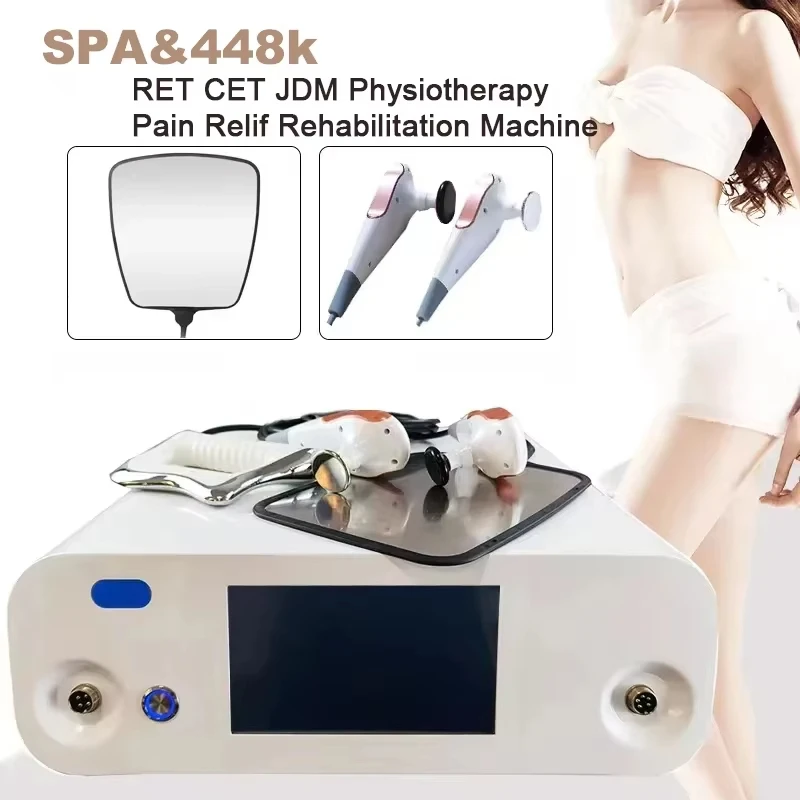 The Latest Warm INDIBA Thermal Penetration Technology RF Weight Loss CET RET 448K Pain Relieve Skin Lift Rejuvenation Slim Down