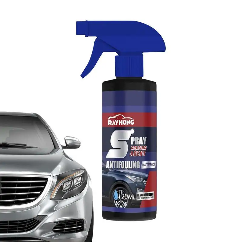 

120ml Car Paint Repair Ceramic Coating Spray 3 In 1Quick Coating Spray Automotive Hydrophobic Polish Paint Waterless Cleaner