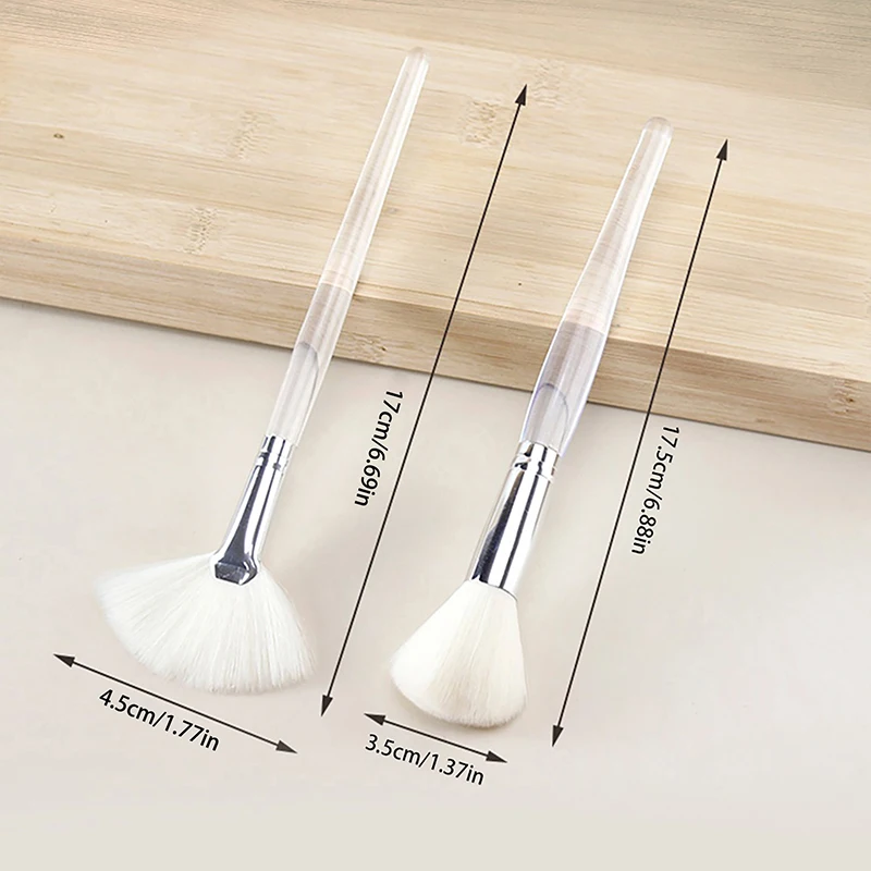 Face Mask Brush Portable Skin Care Tool Facial Cleanser Brush Soft Hair Face Massage Wash Brush