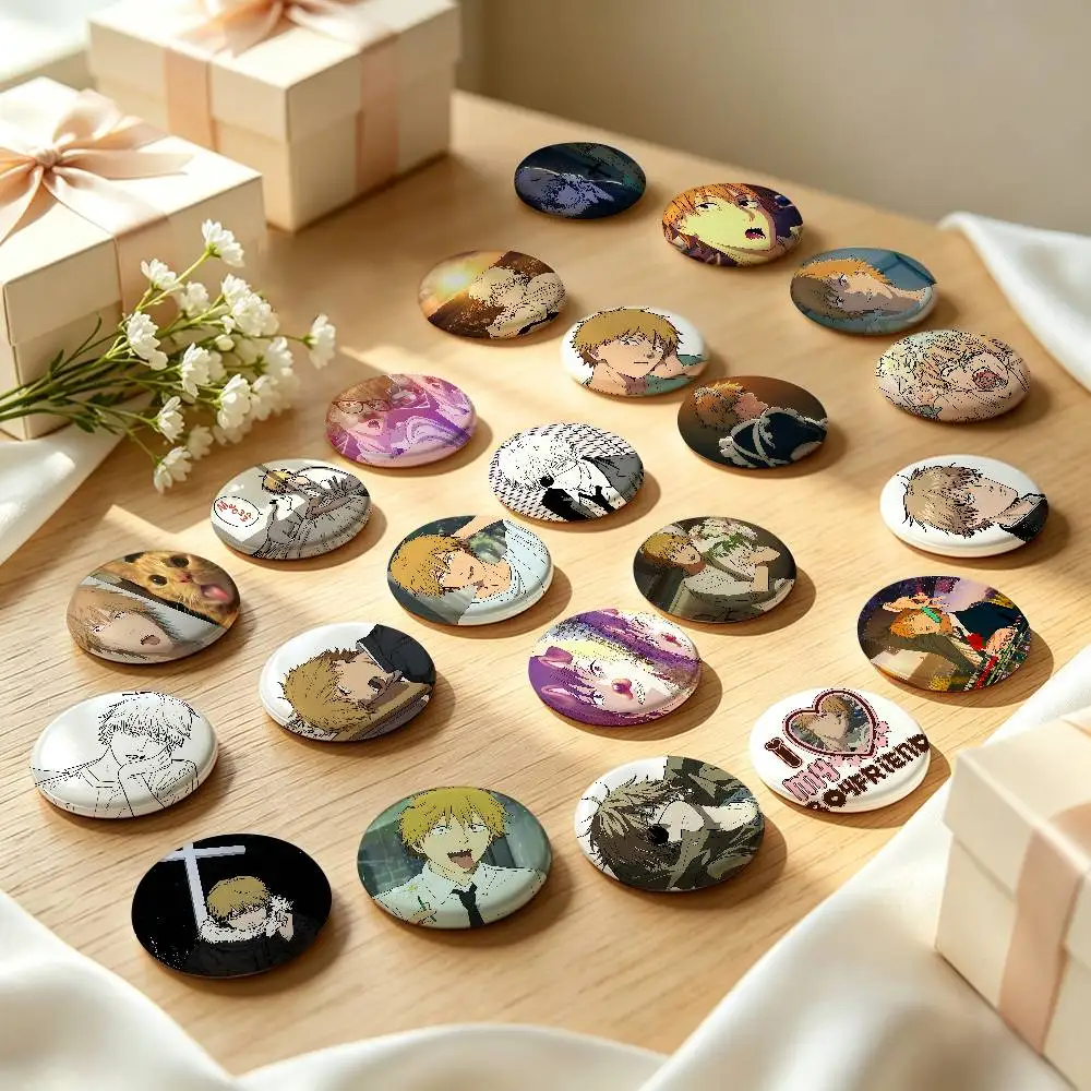 D-denji Cute Badge Pins For Friend, Backpack, Clothing, Collectible Accessories, Jewelry Gift